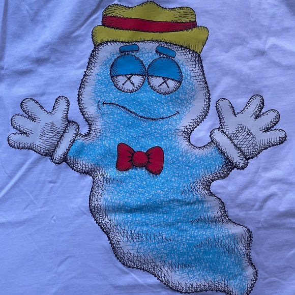 KAWS x Monsters Boo-Berry t-shirt collab with General Mills - Picture 4 of 6